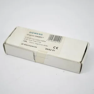 Siemens DIAZED-Sicherungseinsatz 20 Stück 500V träge 5SA2 51 ( 5SA251 ) 10A Aktuell
