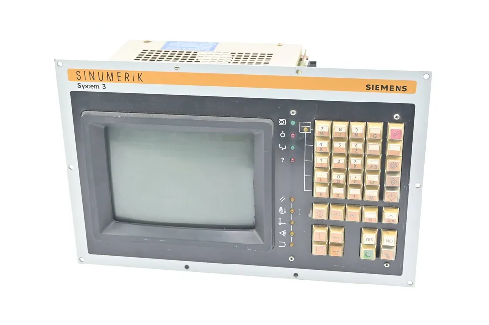 Abverkauf Siemens Sinumerik 3T/TT 4B/4C Bedientafel mit 9" Monitor 6FC3888-5MB Ver. B