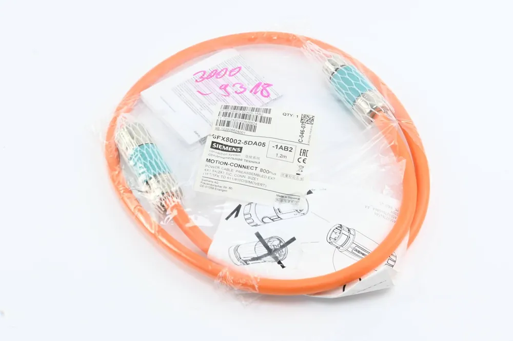 Abverkauf Siemens Leistungsleitung Verläng. 6FX8002-5DA05-1AB2 ( 6FX8 002-5DA05-1AB2 ) 1,2m