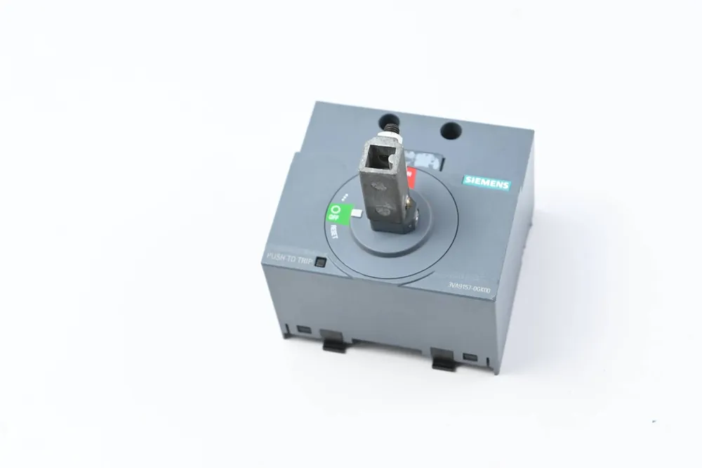 Aktuell Siemens Drehantrieb mit Wellen Stumpf 3VA9157-0GK00 ( 3VA9 157-0GK00 )