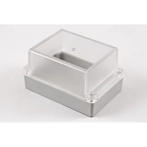 Neue Ware PC Gehäuse, (L x B x H) 125 x 85 x 70 mm, lichtgrau (RAL 7035), IP65, RP1140C