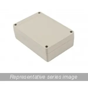 PC Gehäuse, (L x B x H) 186 x 146 x 110 mm, lichtgrau (RAL 7035), IP65, RP1380C Markenprodukt