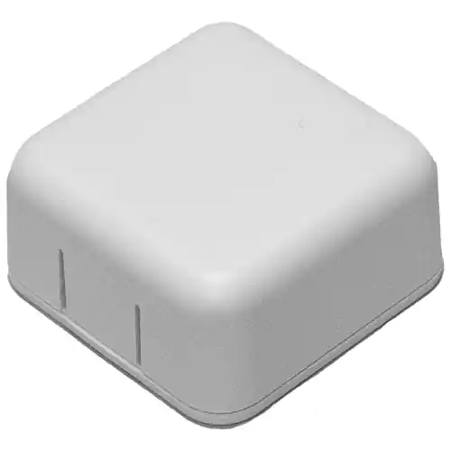 Wochenendangebot ABS Miniatur-Gehäuse, (L x B x H) 40 x 40 x 20 mm, weiß, IP54, 1551SNAP1WH