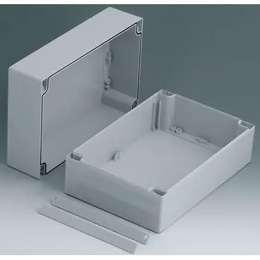 ABS Gehäuse, (L x B x H) 240 x 160 x 120 mm, lichtgrau (RAL 7035), IP66, C2416241 Letzte Chance
