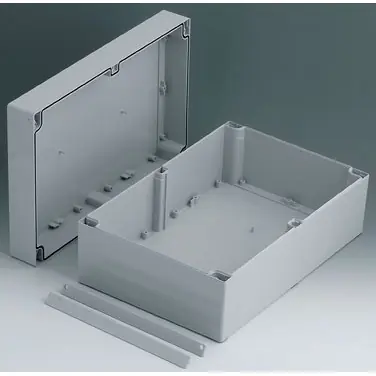 ABS Gehäuse, (L x B x H) 300 x 200 x 120 mm, lichtgrau (RAL 7035), IP66, C2420301 Bestseller