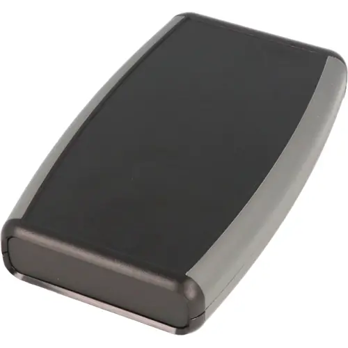 Top-Angebot ABS Handgehäuse, (L x B x H) 147 x 89 x 25 mm, schwarz (RAL 9005), IP54, 1553DBK