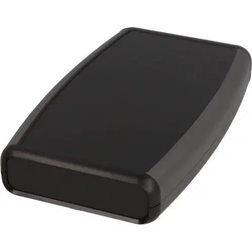 Versand Am Gleichen Tag ABS Handgehäuse, (L x B x H) 147 x 89 x 25 mm, schwarz (RAL 9005), IP54, 1553DBKBAT