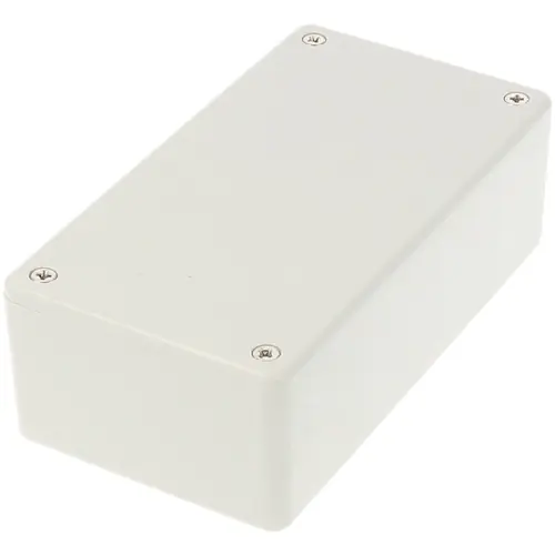 ABS Gehäuse, (L x B x H) 120 x 65 x 40 mm, lichtgrau (RAL 7035), IP54, 1591CGY Garantierte Lieferung