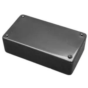 ABS Gehäuse, (L x B x H) 120 x 120 x 59 mm, schwarz (RAL 9005), IP54, 1591UFLBK Kostenloser Rückversand