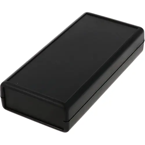 Top-Angebot ABS Handgehäuse, (L x B x H) 140 x 66 x 28 mm, schwarz (RAL 9005), IP54, 1593XBK