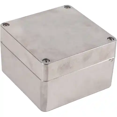 Wasserdichtes Druckgussgehäuse, 140 x 140 x 90, Natur Must-Have