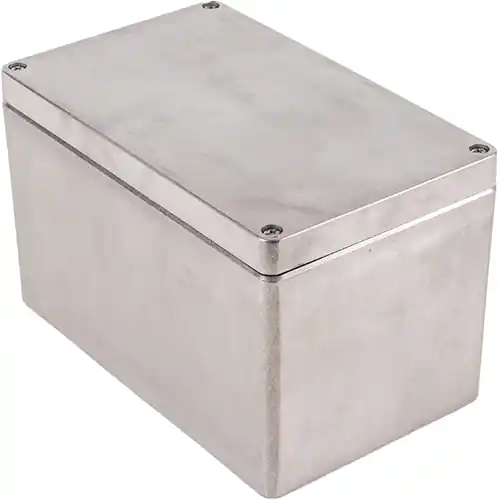 Wasserdichtes Druckguss-Gehäuse, 260 x 160 x 160, Natur Rabatt