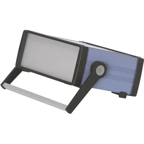 Highlight Aluminium-Druckguss Gehäuse, (L x B x H) 240 x 242.5 x 87 mm, lichtgrau (RAL 7035), IP66, 418-002-25