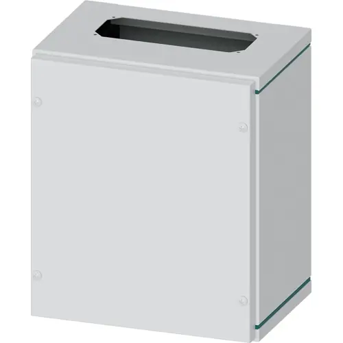 Aktuell Stahl Rangierverteiler, (L x B x H) 210 x 300 x 350 mm, lichtgrau (RAL 7035), IP43, 8GK1382-0KK12