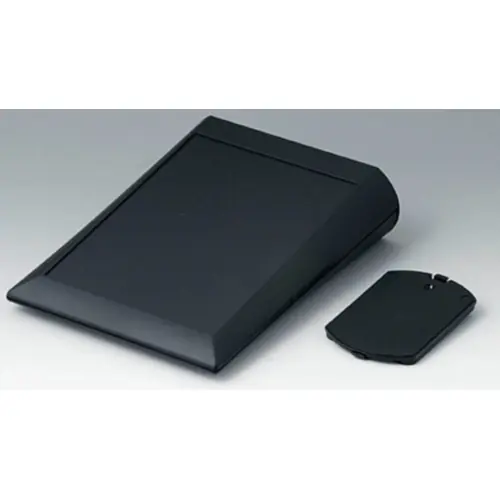 ABS Gehäuse, (L x B x H) 175 x 124 x 3 mm, schwarz, IP40, A0615019 Top-Seller