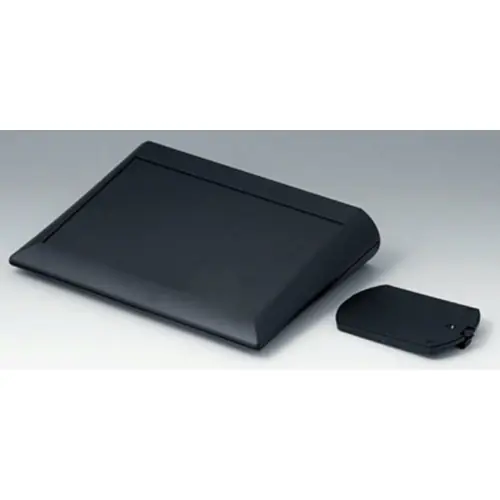 ABS Gehäuse, (L x B x H) 128 x 174 x 3 mm, schwarz, IP40, A0620019 Gratis Versand