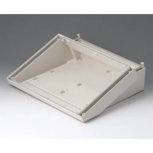 ABS Gehäuse, (L x B x H) 255 x 258 x 8.5 mm, grauweiß, IP54, B4030117 Preisknaller