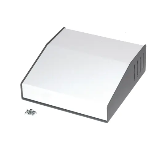 Stahl Gehäuse, (L x B x H) 157 x 154 x 34 mm, grau, 515-0920 Sale