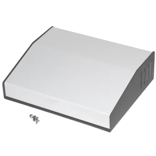 Stahl Gehäuse, (L x B x H) 157 x 190 x 34 mm, grau, 515-0930 Markenware