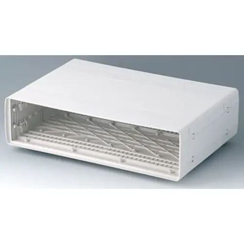 19 Zoll Gehäuse, 63 TE, (B x H x T) 367 x 98.5 x 250 mm, ABS, grauweiß, A0226070 Günstig