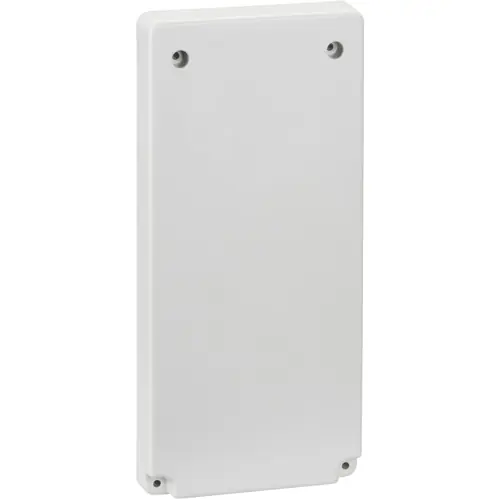 Adapterplatte, rechteckig, Polymer, (B x H) 103 x 225 mm, grau, für Auslass, 13143 Sichere Zahlung