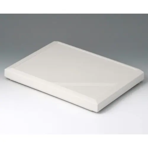 Abdeckung, L, flach, geschlossen, ABS, (B x H x T) 302 x 29 x 220 mm, weiß, für DATEC-TERMINAL L, Grundgehäuse Ausf. I, II, III, B4030617 Direkt Vom Hersteller