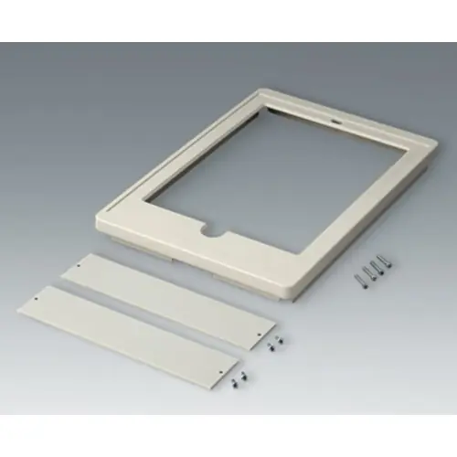 Abverkauf Gehäuseoberteil, ABS, (L x B x H) 275 x 195 x 25.5 mm, weiß, B4046427