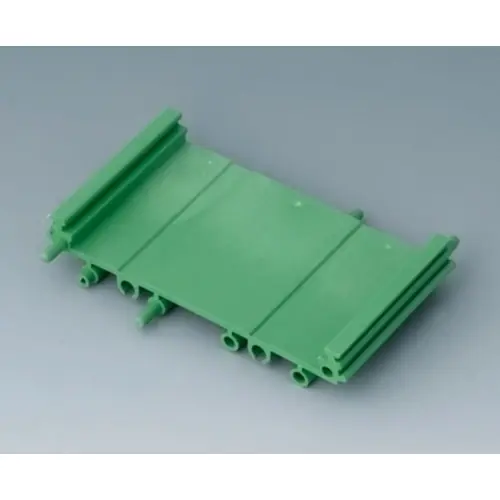 Zwischenteil, PA, (L x B x H) 82 x 45 x 16 mm, grün, B6720332 Begrenztes Angebot