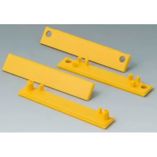 Abdeckstreifen, gerade, PC, (B) 80 mm, gelb, C2201085 Knallerangebot