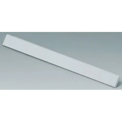 Abdeckstreifen, ohne Aussparung, gerade, PC, (B) 160 mm, grau, C2201601 Schnäppchen