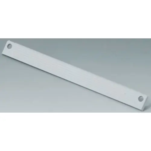 Abdeckstreifen, mit Aussparung, gerade, PC, (B) 160 mm, grau, C2211601 Nur Heute