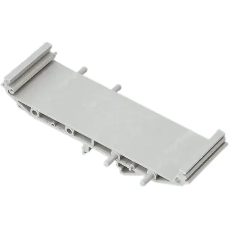 Zwischenteil, PA, (L x B x H) 118 x 35 x 27.5 mm, lichtgrau, B6724443 Highlight