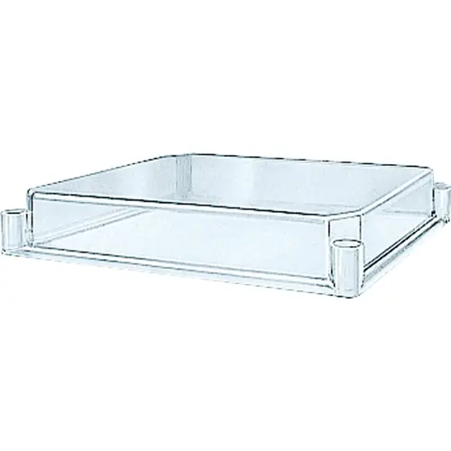 Abdeckung, quadratisch, PC, (B x H x T) 270 x 270 x 45 mm, transparent, für Gehäuse, NSYTPLS2727 Jetzt Bestellen