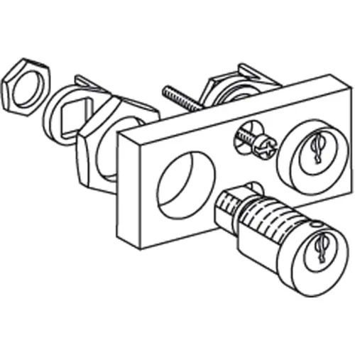 Zylinderschloss-Bausatz, Profalux, für NW, 48568 Schneller Versand