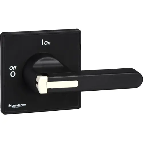 Zertifiziert Drehgriff, schwarz, für Lasttrennschalter V5, V6, KBF3PZ