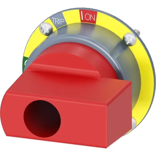 Zusatzgriff, (L x B x H) 36 x 45 x 45 mm, für Türkupplungsdrehantrieb Not-Halt 3VA5 125, 3VA9137-0GC05 Garantierte Lieferung