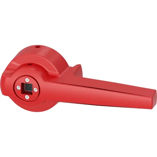 Aktuell Zusatzgriff, (L x B x H) 173.3 x 68 x 56.7 mm, für Türkupplungsdrehantrieb NOT-HALT 3VA15/25 1000, 3VA9687-0GC05