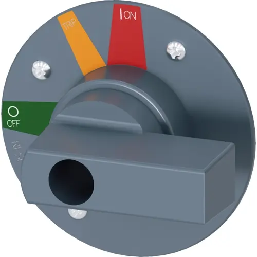 Zusatzgriff, (L x B x H) 36 x 70 x 70 mm, für Türkupplungsdrehantrieb Standard 3VA2 250, 3VA9487-0GC01 Zertifiziert
