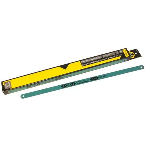 Sägeblätter, 18 Zähne/Zoll, 25 Stück, L 300 mm, HSS-Bi-Metall, T0932 12 Sichere Zahlung