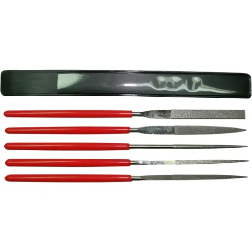 Kostenfreie Lieferung Diamant-Präzisionsfeilensatz, 5-teilig, Dick 2300