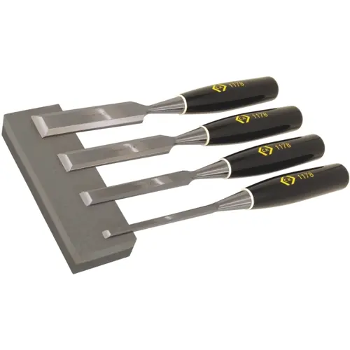 Expressversand Stechbeitelsatz mit Schleifstein, 5-teilig