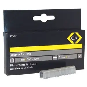 Preis Gesenkt Klammern für Tacker, halbrund, 7,5 x 10 mm