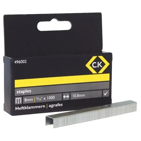 Klammern für Tacker, viereckig, 10,5 x 8 mm Aktuell