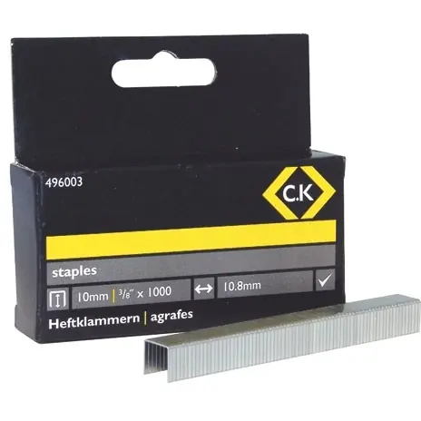 Klammern für Tacker, viereckig, 10,5 x 10 mm Direkt Vom Hersteller