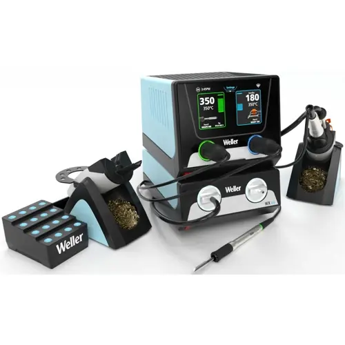 2-Kanal Lötstation-Set, WXSMART-Serie, Weller WXSMART/WXAIR SET 230V F/G, 300 W, 230 V Neu Im Sortiment