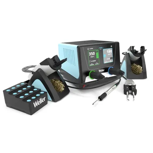2-Kanal Lötstation-Set, WXSMART-Serie, Weller WXSMART ULTRA/TWEEZERS SET 230V F/G, 300 W, 230 V Direktkauf