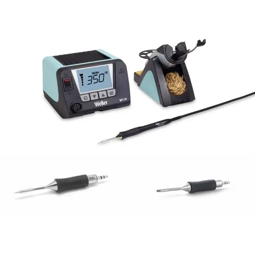 1-Kanal Lötstation-Set, WT1M-Serie, Weller WT 1010M + RTM 004 S MS + RTM 022 S MS, 95 W, 230 V Neu