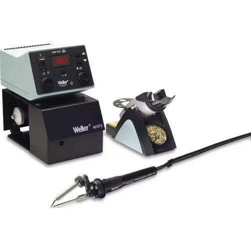 1-Kanal Lötstation mit Lötzinnzuführung, Weller WSF 81D8, 80 W, 230 V Sichere Zahlung