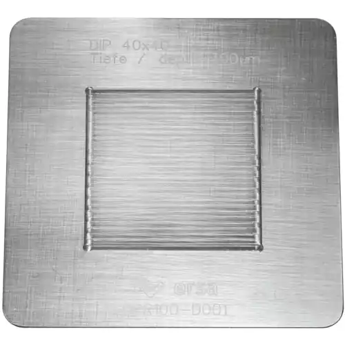 Sichere Zahlung Dip-Schablone, Ersa 0PR100-D001 für Dip-Print-Station 0PR100