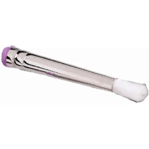 Begrenztes Angebot Dosierpinsel, für Luer-Lock Kartuschen, harte Borsten, weiß, Gauge 18, 918BT-STIFF, Packung mit 12 Stück